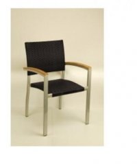 SCAUN DE TERASA ROMA BLACK - SCAUN DE TERASA ROMA BLACK